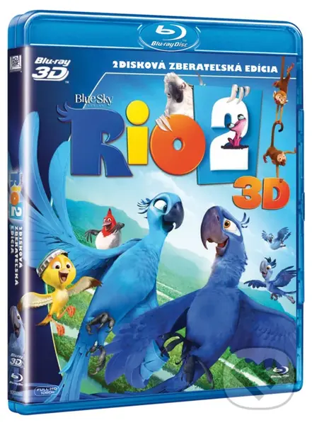 Rio 2 (2 BD - limitovaná edice s plyšákem) - Carlos Saldanha