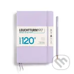 Leuchtturm1917 Zápisník 120G Lilac Medium A5 linkovaný