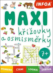 Maxi křížovky a spojovačky (Písmena, čtení, logika, zábava) - kniha z kategorie Křížovky