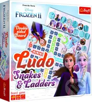 Ledové království II 2v1: Člověče, nezlob se a Hadi a žebříky - hra z kategorie Klasické hry