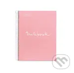 Miquelrius poznámkový blok Emotions A4, 90 g - tečky růžový