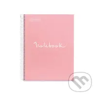 Miquelrius poznámkový blok Emotions A4, 90 g - tečky růžový