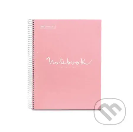 Miquelrius poznámkový blok Emotions A4, 90 g - tečky růžový