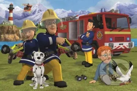 Požárník Sam Tým v akci MAXI - puzzle z kategorie Maxi dílky