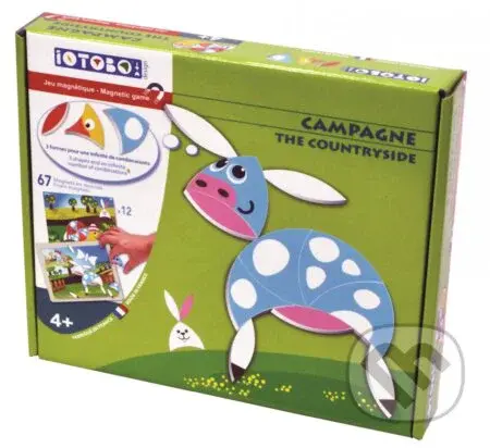 Magnetky iOTOBO COUNTRYSIDE 4+ - hra z kategorie Stavebnice