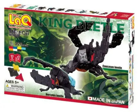 LaQ stavebnica Insect World KING BEETLE - hra z kategorie Stavebnice