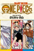 One Piece (Volumes 10, 11 & 12) - Eiichiro Oda - kniha z kategorie Komiksy