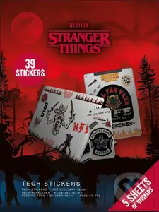 Sada samolepiek Stranger Things - Upside Down Battle (39 ks)