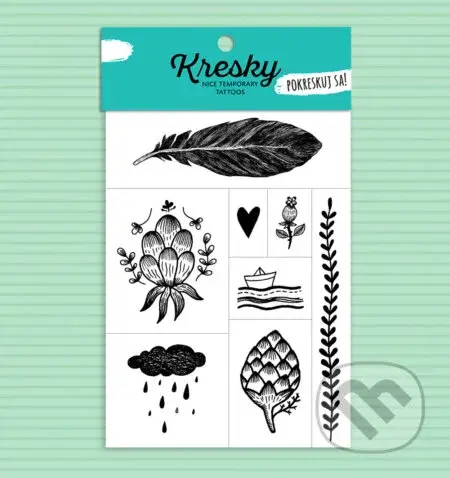 Kresky: Prírodné (Dočasné tetovačky)