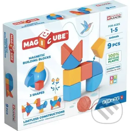Geomag Magicube Shapes (9 dílků) - hra z kategorie Stavebnice