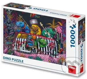 Puzzle 500 Příšerky na tripu - puzzle z kategorie Disney