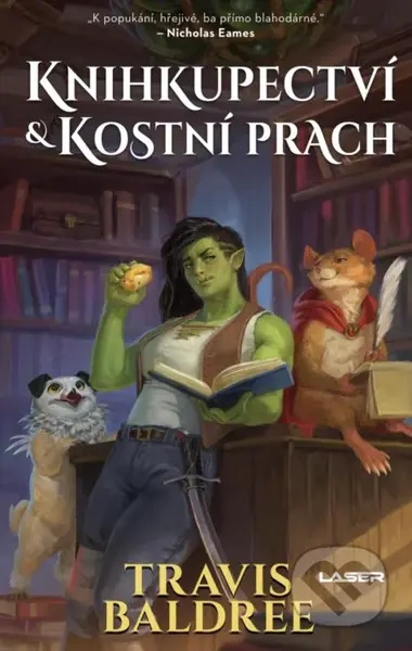 Knihkupectví a kostní prach - Travis Baldree - kniha z kategorie Fantasy
