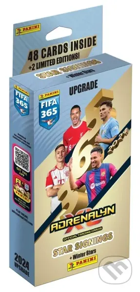 Panini FIFA 365 2023/2024 Star Signings - Adrenalyn karty (Upgrade) - hra z kategorie Karty