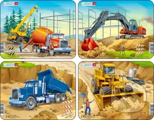 Stavenisko (Z3) (Sada 4 puzzle) - puzzle z kategorie Naučné puzzle