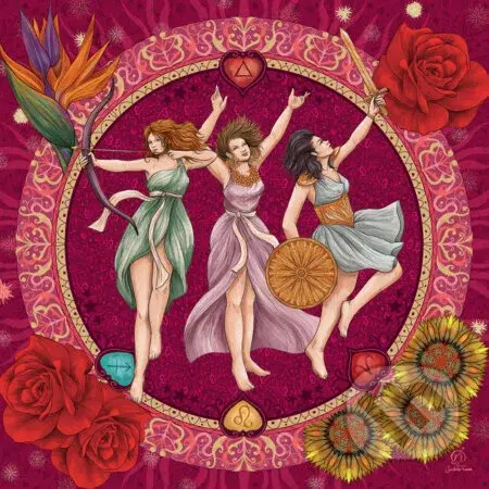 Ohnivé znamenia v astrológii (štvorcové puzzle)