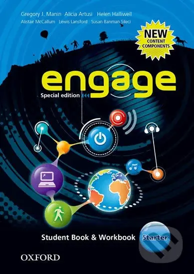 Engage Starter: Student´s Book and Workbook Pack - Gregory J. Manin,Engage Starter: Student´s Book and Workbook Pack - Gregory J. Manin - kniha z kate