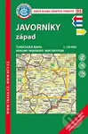 Javorníky - západ 1:50 000 (Turistická mapa) - kniha z kategorie Mapy
