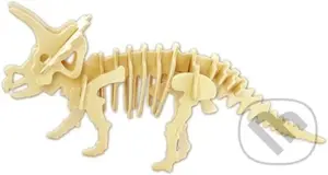 Triceratops (Drevrné 3D puzzle) - puzzle z kategorie 60 - 300 dílků