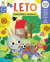 Leto - Hravé úlohy s nálepkami - Zuzana Molnárová, Slávka Stankovičová - kniha z kategorie Naučné knihy
