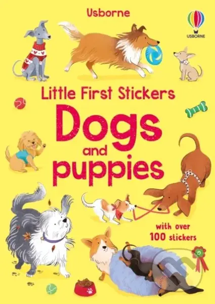 Little First Stickers Dogs and Puppies - Kristie Pickersgill, Elisa Paganelli (ilustrátor) - kniha z kategorie Samolepky