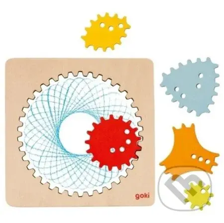 Dřevěný Spirograf