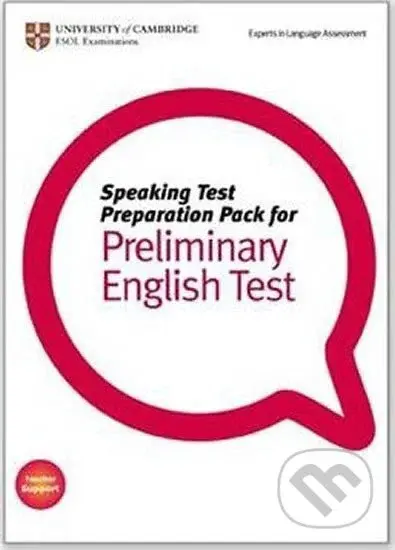 Speaking Test Preparation Pack: Preliminary English Test with DVD - kniha z kategorie Jazykové učebnice a slovníky