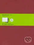Moleskine - sada 3 veľkých čistých zošitov (červená)