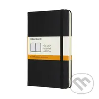 Moleskine - čierny zápisník (malý, linajkovaný)