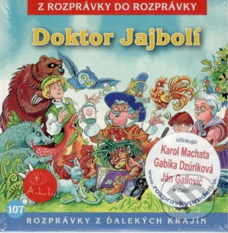 Doktor Jajbolí - Maja Glasnerová - audiokniha z kategorie Pohádky