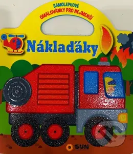 Náklaďáky - Samolepkové omalovánky