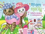 Milujem mačky (Maľovanky s nálepkami) - kniha z kategorie Omalovánky