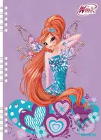 Zápisník A5 s efektem 3D a vazbou Twin Wire