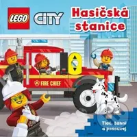Lego City - Hasičská stanice (Tlač, táhni a posouvej) - kniha z kategorie Pro děti
