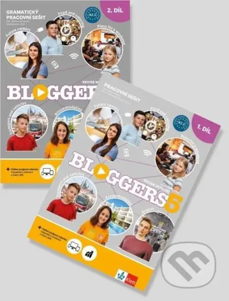 Bloggers 5 (A2) – 2 dílný prac. sešit + žákovská licence - kniha z kategorie Jazykové učebnice a slovníky