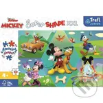 Super Shape XXL Mickey Mouse (Zábava 60 dílků) - puzzle z kategorie Maxi dílky