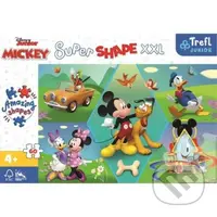 Super Shape XXL Mickey Mouse (Zábava 60 dílků) - puzzle z kategorie Maxi dílky