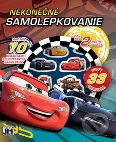 Nekonečné samolepkovanie/ Cars - kniha z kategorie Samolepky