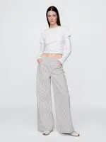 GAP Džíny Stripe Baggy - Dámské
