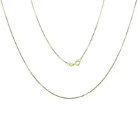 Zlatý dámský řetízek venezia v délce 42 cm KLENOTA