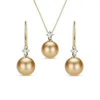 Elegantní set šperků s perlou jižního Pacifiku KLENOTA