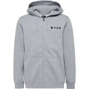Fox FLEECE ZIP Pánská mikina, šedá, velikost