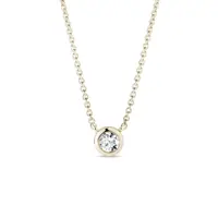 Diamantový náhrdelník ve zlatě KLENOTA