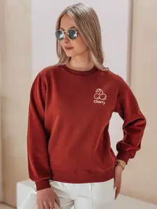 Dámská oversize mikina s výšivkou CHERSOFT