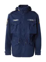 Polo Ralph Lauren Prechodná bunda  béžová / námornícka modrá / červená