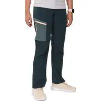 KILPI HOSIO Dievčenské outdoorové nohavice, tmavo zelená, veľkosť