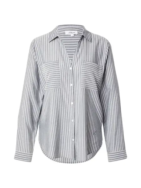 s.Oliver Blúzka  antracitová / biela