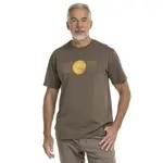 Bushman Pánské tričko Knud, hnědé XXXXL