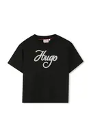 Detské bavlnené tričko HUGO