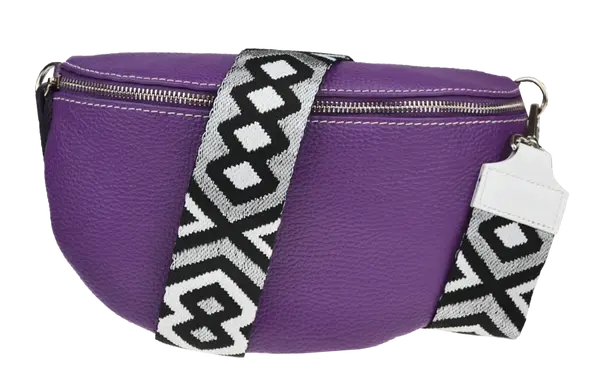 NovaKabelka.sk Reni Grande Viola s prídavným popruhom III