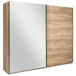 MID.YOU ŠATNÍ SKŘÍŇ S POSUVNÝMI DVEŘM, barvy dubu, 250/210/62 cm